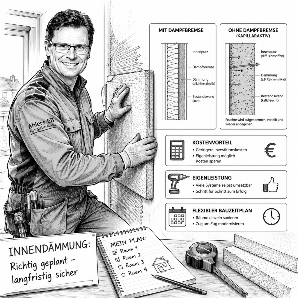 Innendämmung im Altbau – Chancen, Grenzen und die richtige Ausführung